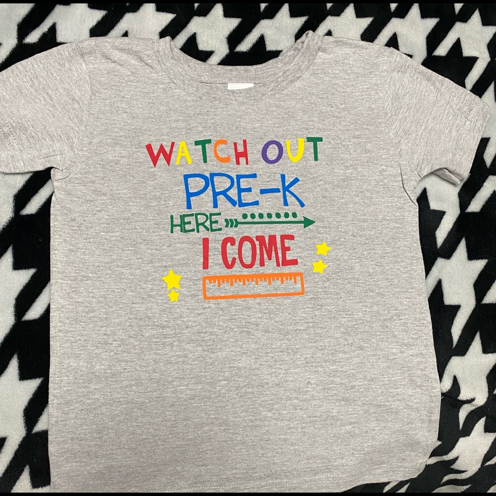 TODDLERS BACK TO SCHOOL T-SHIRTS 🎒📚📓